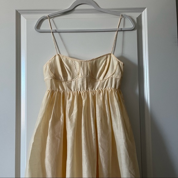 Mariza cotton-blend organza midi dress - Picture 6 of 11